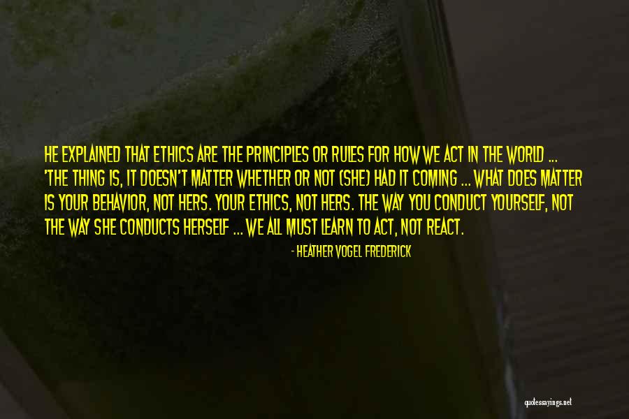 Cierren Las Puertas Quotes By Heather Vogel Frederick Cierren Las Puertas Quotes By Heather Vogel Frederick