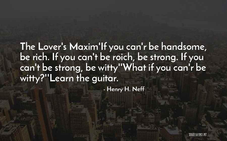 Ciervos Animal Quotes By Henry H. Neff