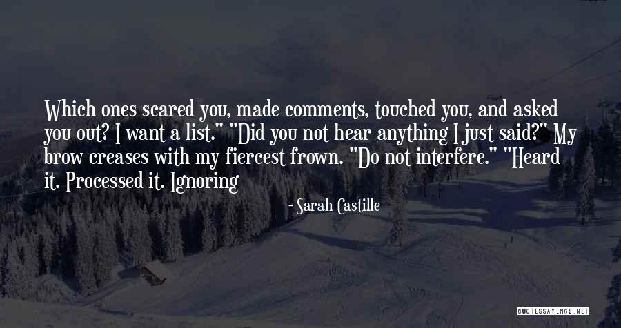 Cifers Lane Quotes By Sarah Castille