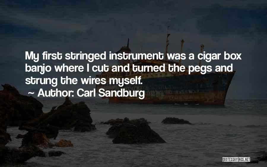 Cigar Quotes By Carl Sandburg