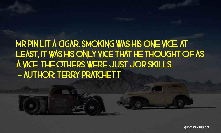 Cigar Quotes By Terry Pratchett