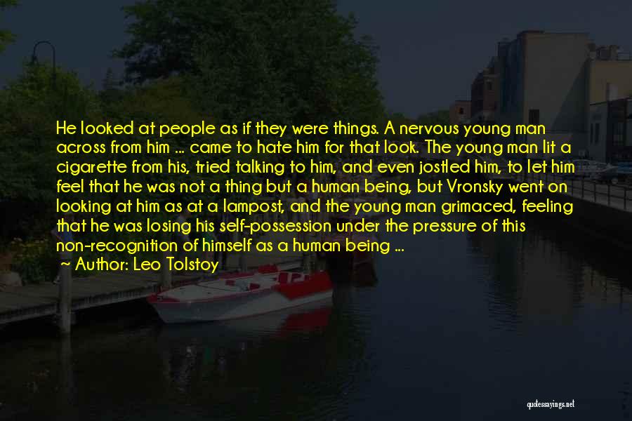 Cigarette Quotes By Leo Tolstoy