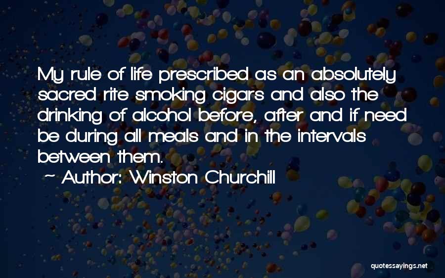 Cigars Quotes By Winston Churchill