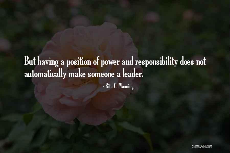 Cikana Quotes By Rita C. Manning