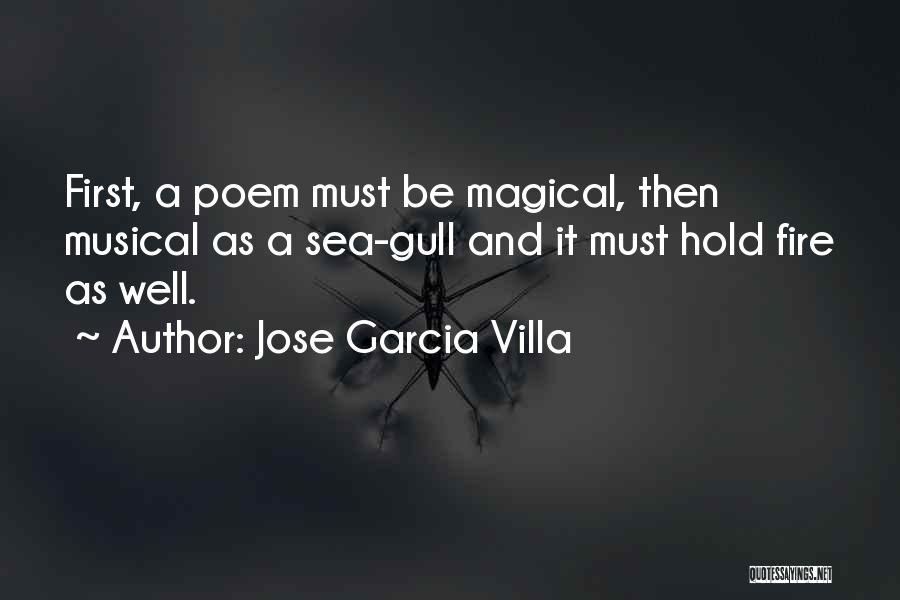Cinayet Belgeselleri Quotes By Jose Garcia Villa