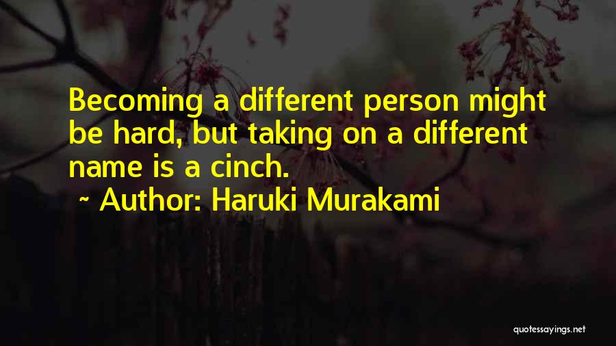 Cinch Quotes By Haruki Murakami