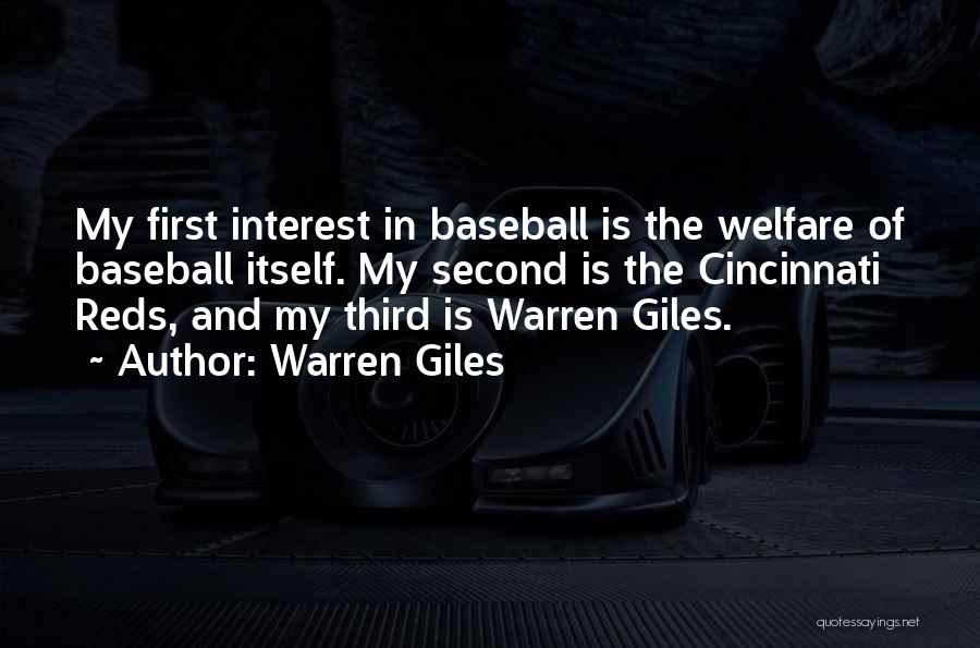 Cincinnati Reds Quotes By Warren Giles