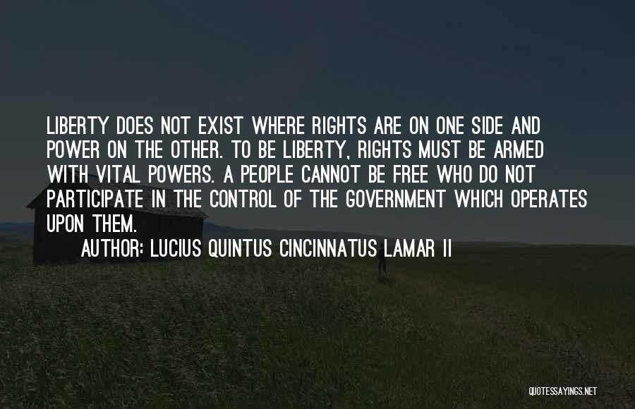 Cincinnatus Quotes By Lucius Quintus Cincinnatus Lamar II