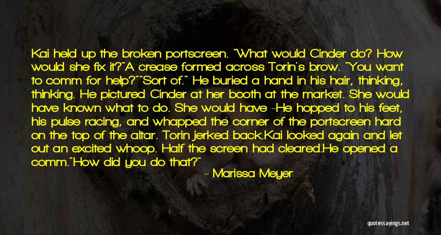 Cinder Kai Quotes By Marissa Meyer Cinder Kai Quotes By Marissa Meyer
