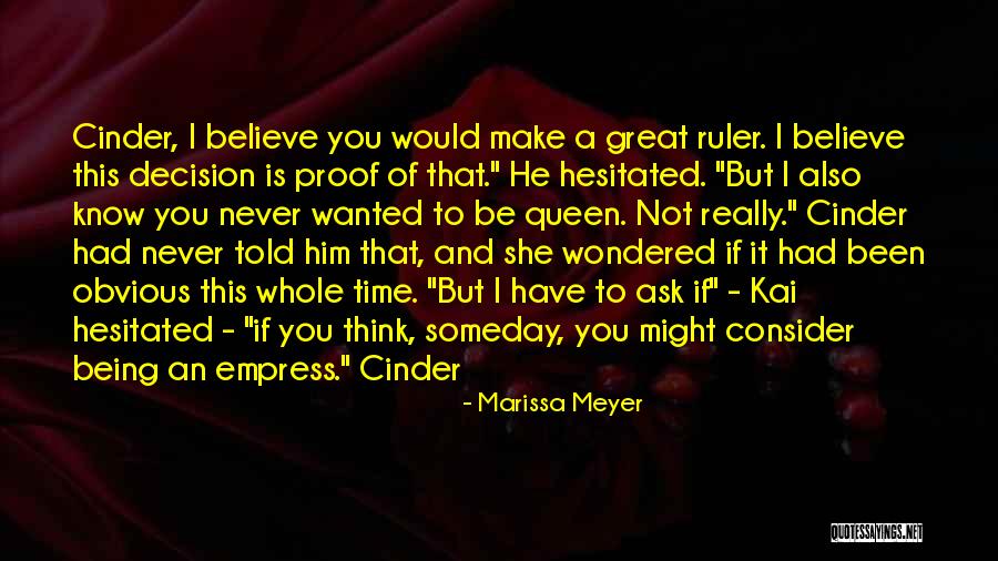 Cinder Kai Quotes By Marissa Meyer Cinder Kai Quotes By Marissa Meyer