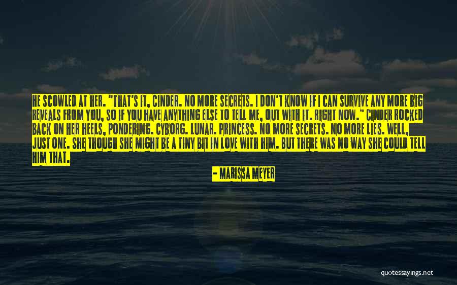 Cinder Love Quotes By Marissa Meyer Cinder Love Quotes By Marissa Meyer