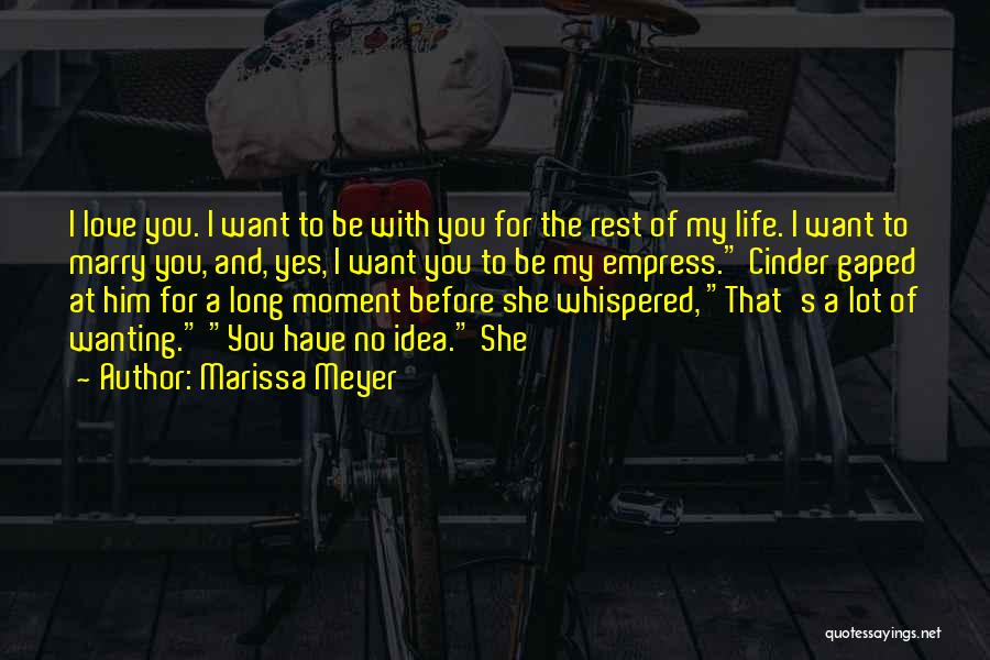 Cinder Love Quotes By Marissa Meyer