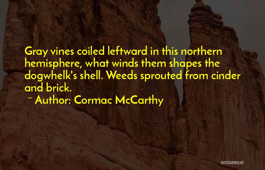 Cinder Quotes By Cormac McCarthy