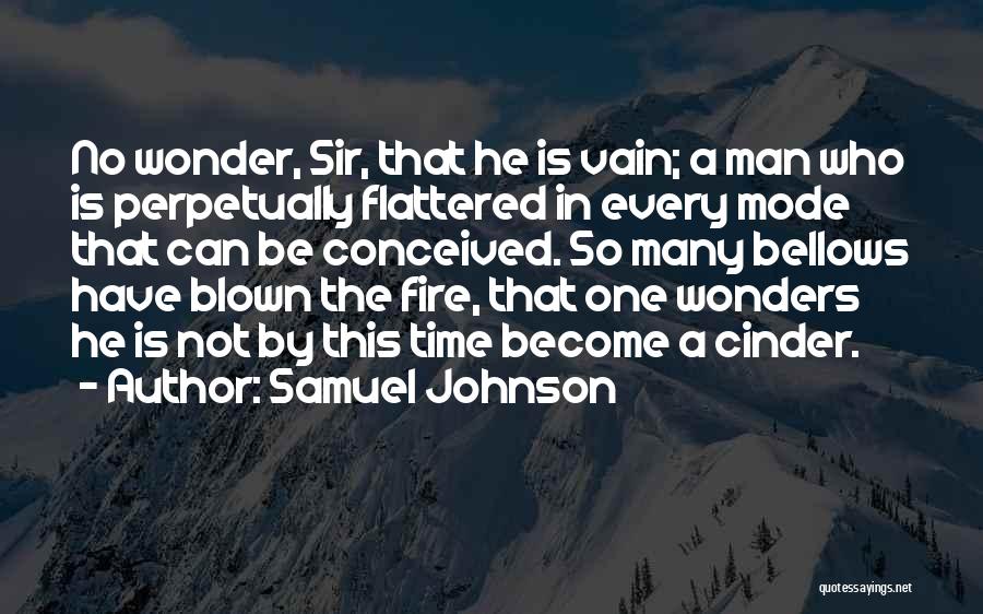 Cinder Quotes By Samuel Johnson