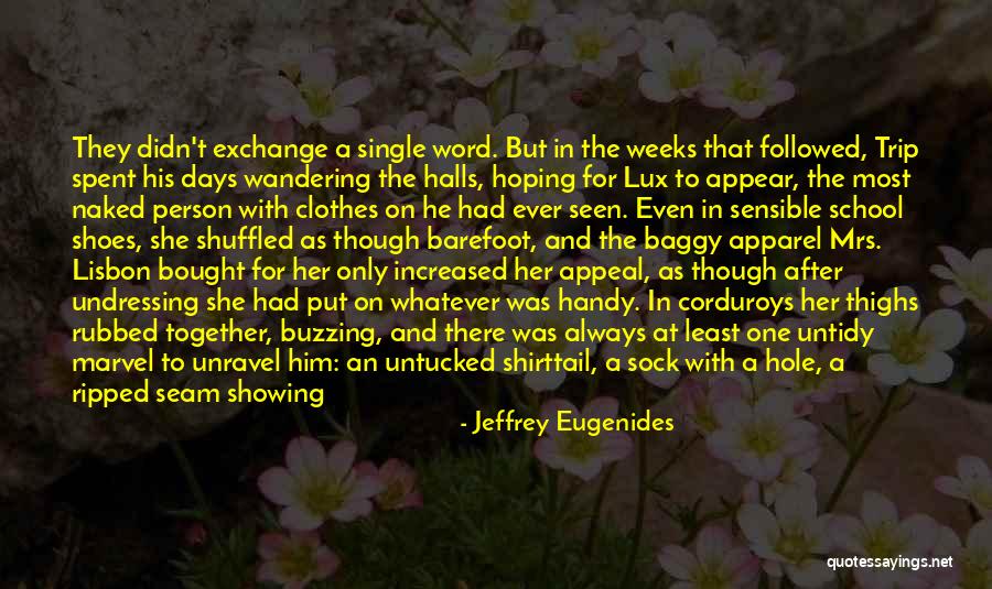 Cinderella Love Quotes By Jeffrey Eugenides