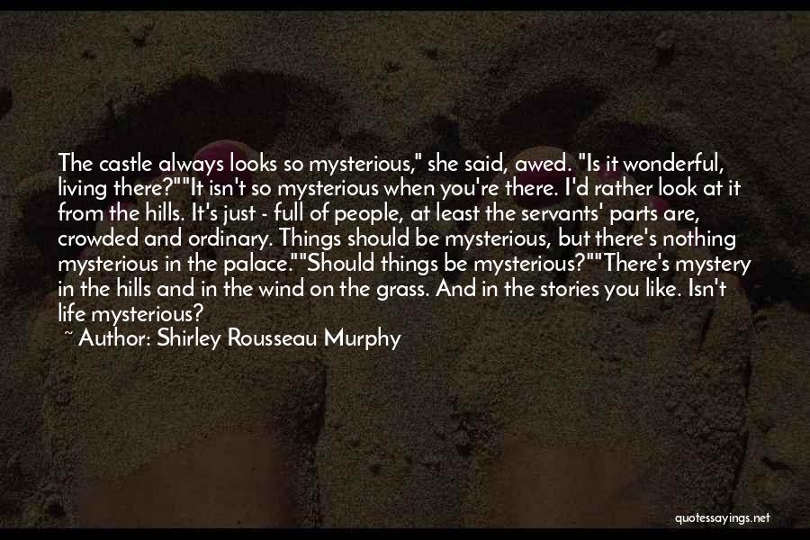 Cinderella's Castle Quotes By Shirley Rousseau Murphy