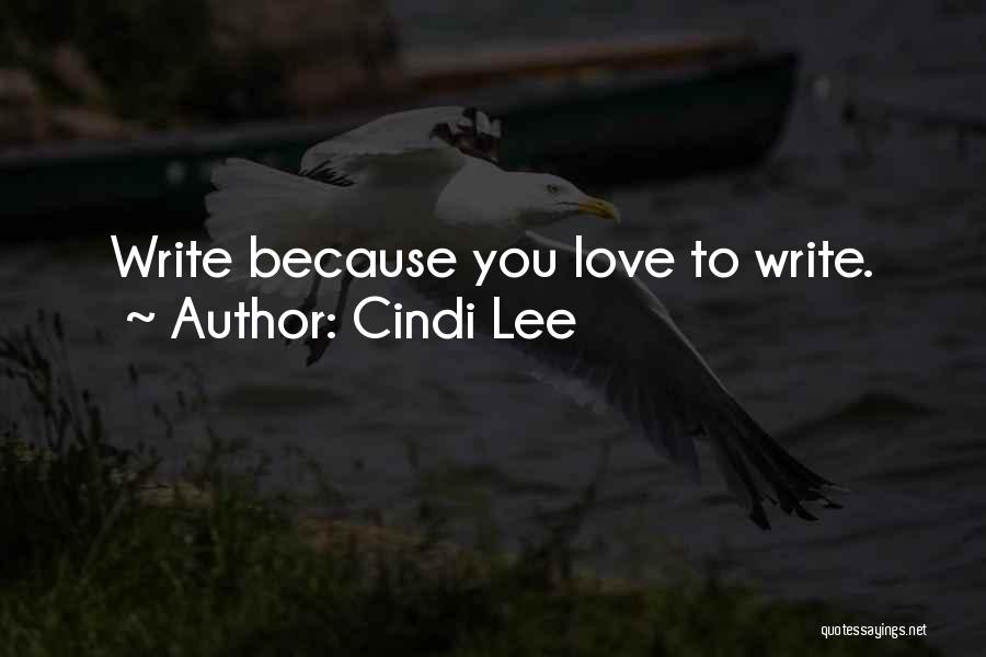 Cindi Lee Quotes 249768