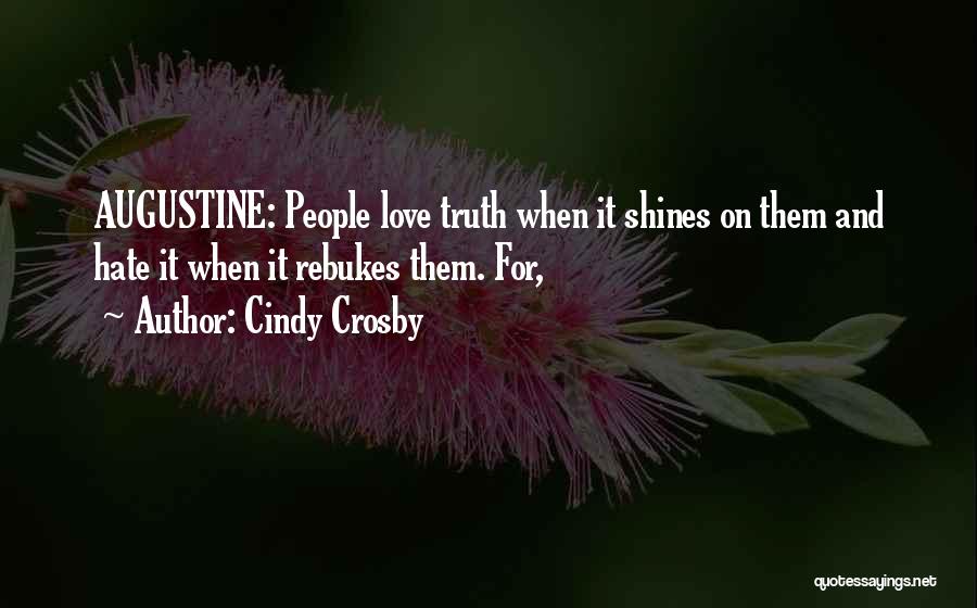 Cindy Crosby Quotes 511827