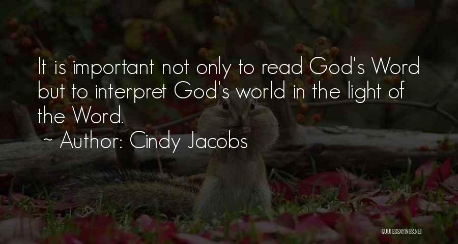 Cindy Jacobs Quotes 615142