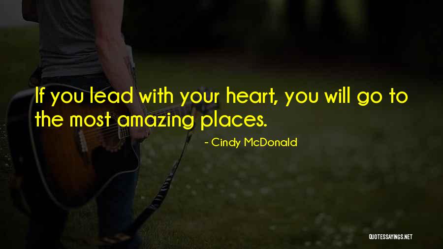 Cindy McDonald Quotes 629914