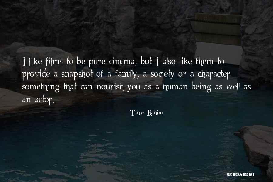 Cinema And Society Quotes By Tahar Rahim Cinema And Society Quotes By Tahar Rahim