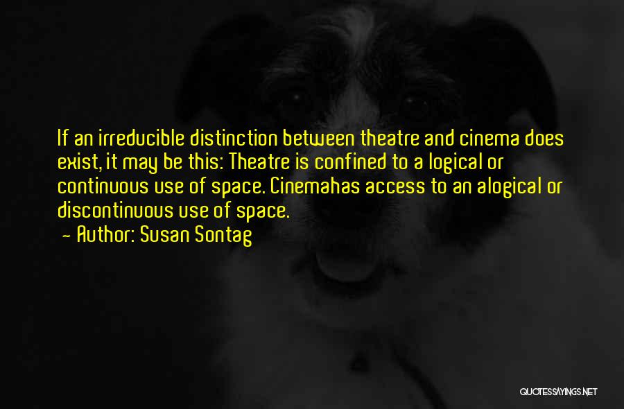 Cinema And Theatre Quotes By Susan Sontag