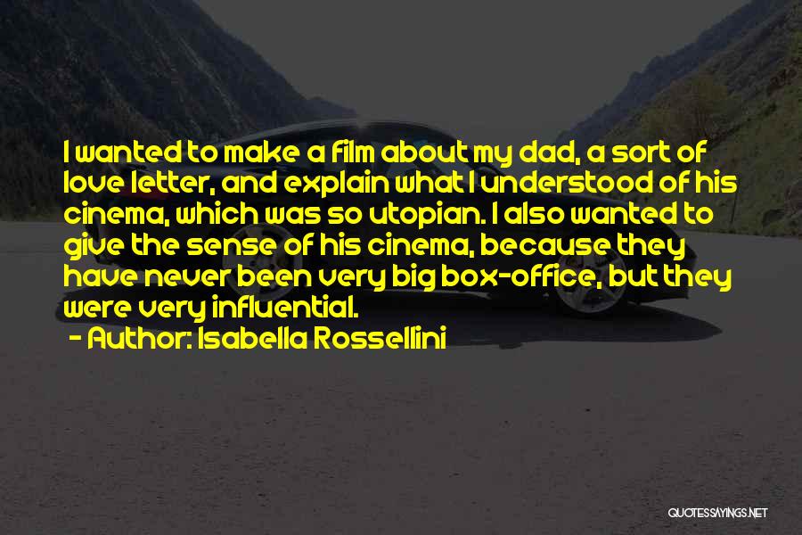 Cinema Film Quotes By Isabella Rossellini