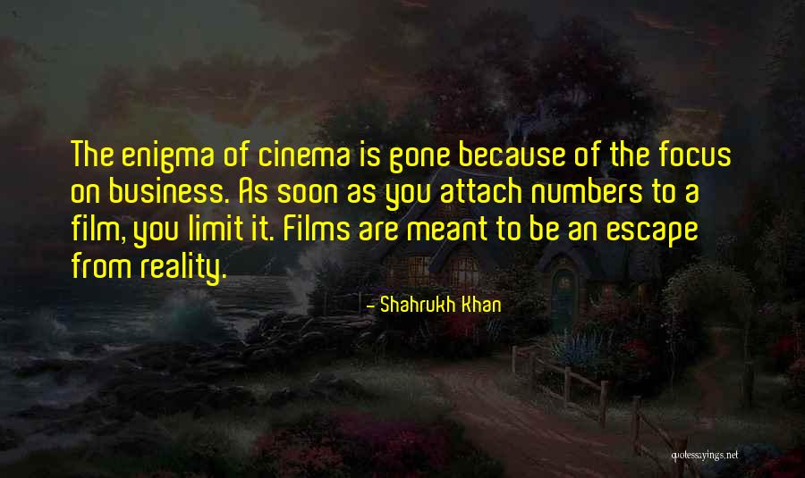 Cinema Film Quotes By Shahrukh Khan