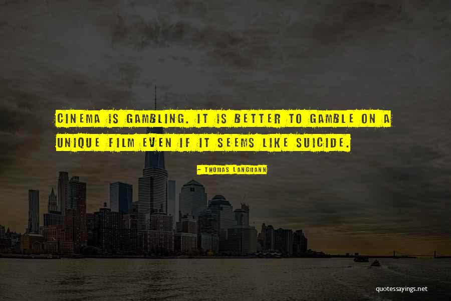 Cinema Film Quotes By Thomas Langmann Cinema Film Quotes By Thomas Langmann