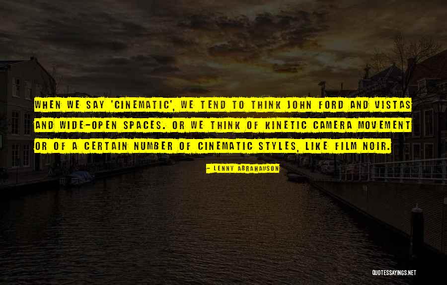 Cinematic Quotes By Lenny Abrahamson Cinematic Quotes By Lenny Abrahamson