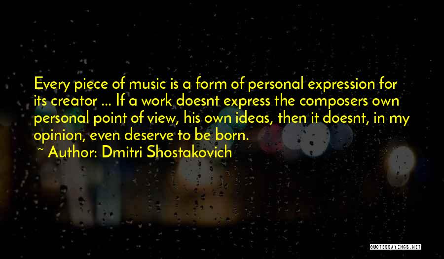 Cink Tablete Quotes By Dmitri Shostakovich