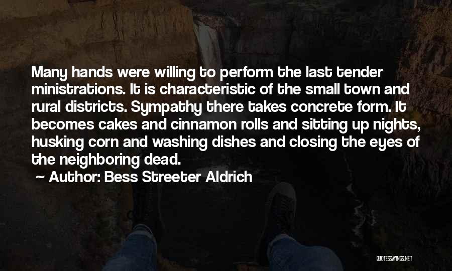 Cinnamon Rolls Quotes By Bess Streeter Aldrich