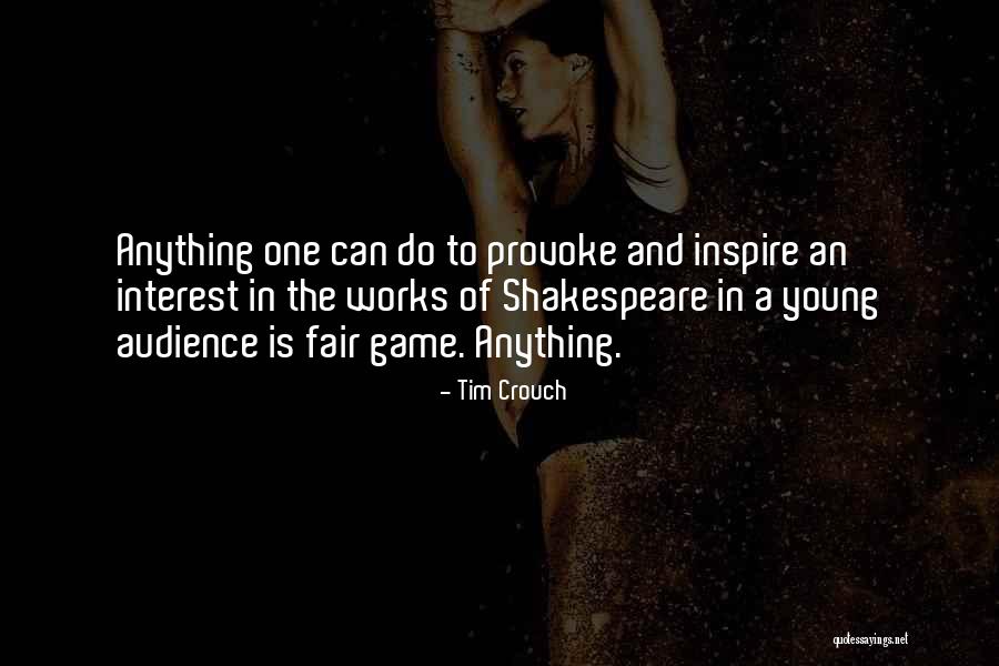 Cinquettio Quotes By Tim Crouch Cinquettio Quotes By Tim Crouch