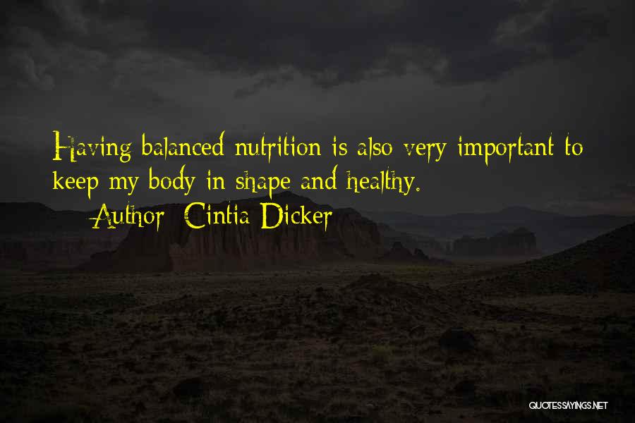 Cintia Dicker Quotes 2198905