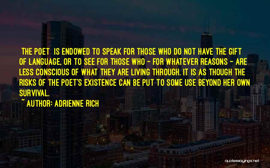 Cios Partner Quotes By Adrienne Rich