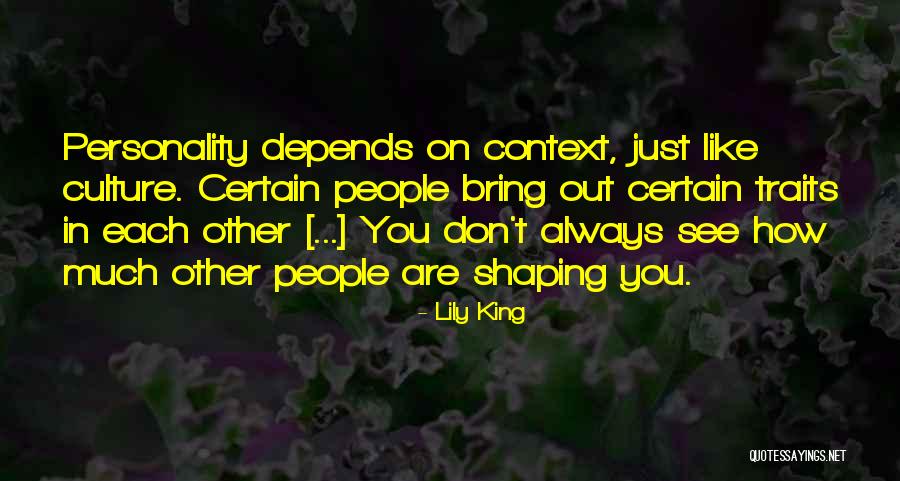 Cipreses Secundaria Quotes By Lily King Cipreses Secundaria Quotes By Lily King