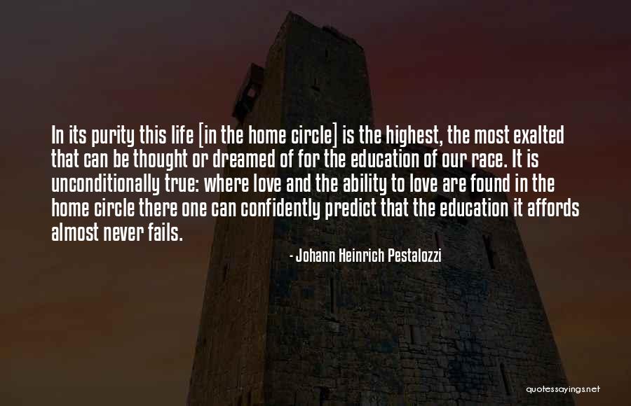 Circle Love Quotes By Johann Heinrich Pestalozzi Circle Love Quotes By Johann Heinrich Pestalozzi