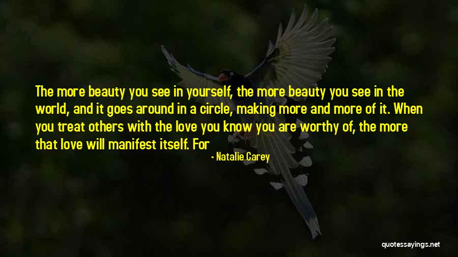 Circle Love Quotes By Natalie Carey Circle Love Quotes By Natalie Carey