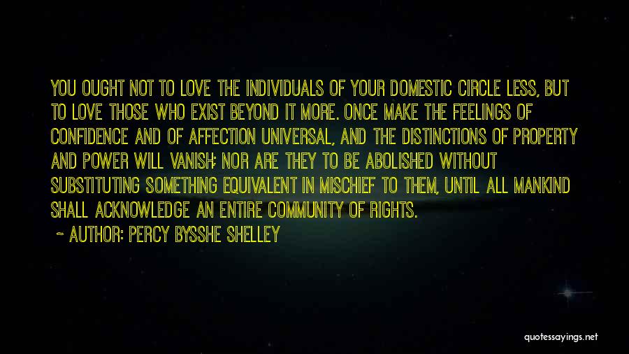 Circle Love Quotes By Percy Bysshe Shelley