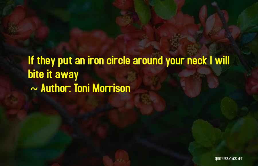 Circle Love Quotes By Toni Morrison