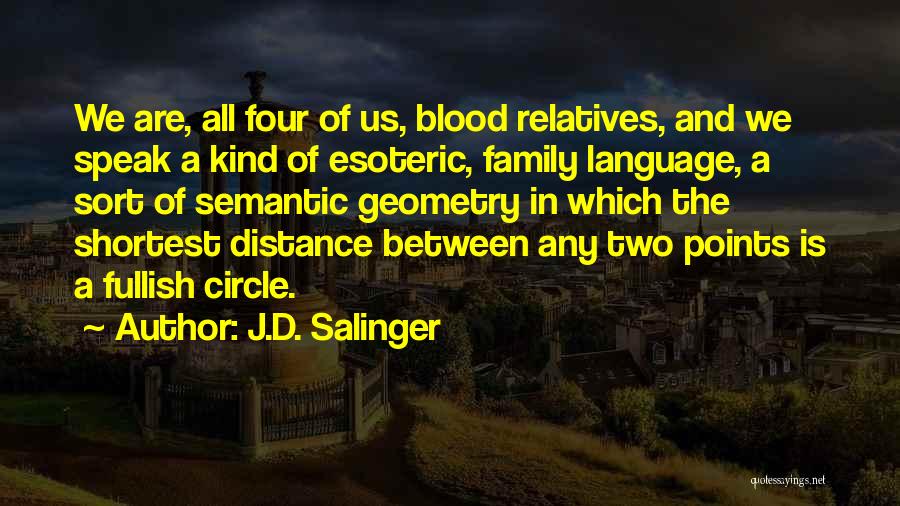 Circle Of Two Quotes By J.D. Salinger