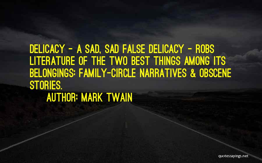 Circle Of Two Quotes By Mark Twain