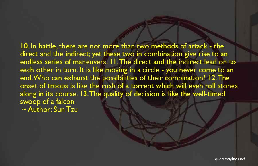 Circle Of Two Quotes By Sun Tzu