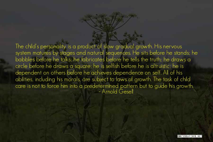 Circle Quotes By Arnold Gesell Circle Quotes By Arnold Gesell