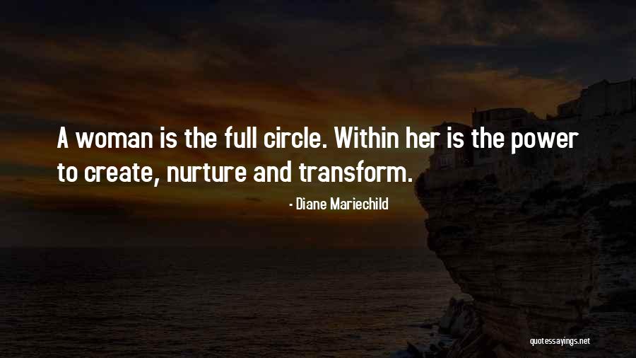 Circle Quotes By Diane Mariechild