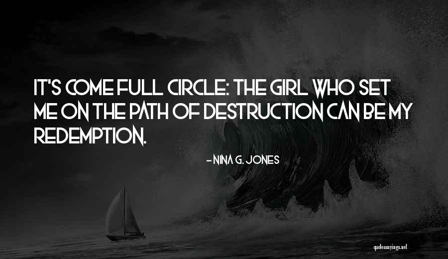Circle Quotes By Nina G. Jones Circle Quotes By Nina G. Jones