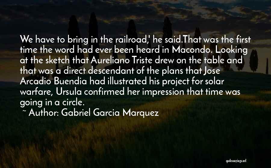 Circle Time Quotes By Gabriel Garcia Marquez