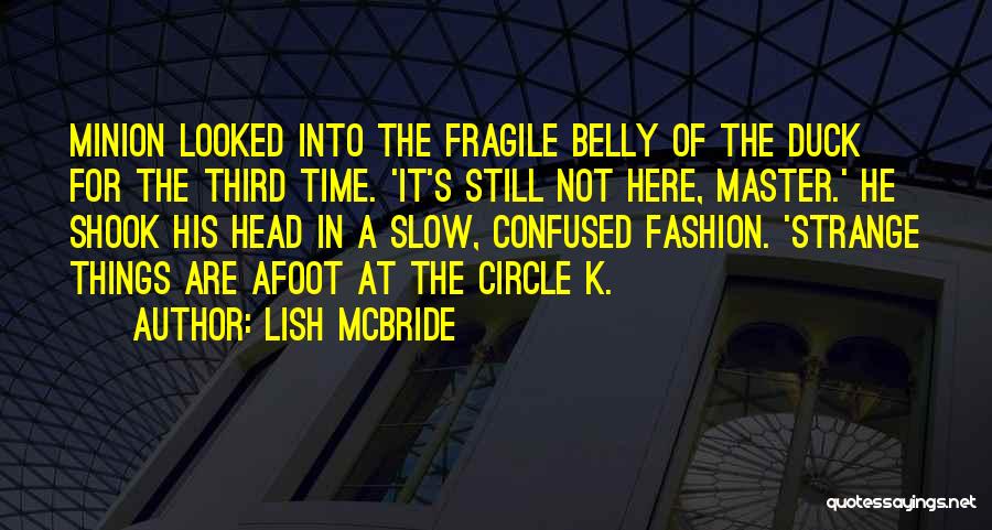 Circle Time Quotes By Lish McBride