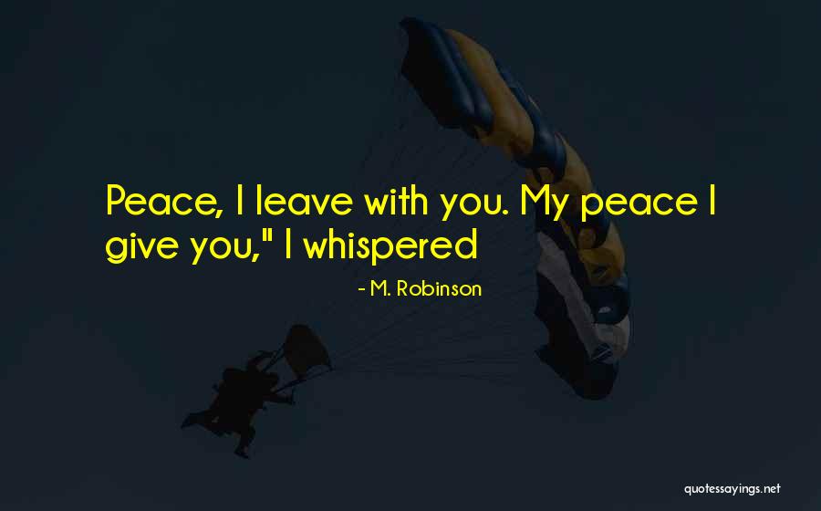 Circlet Quotes By M. Robinson Circlet Quotes By M. Robinson