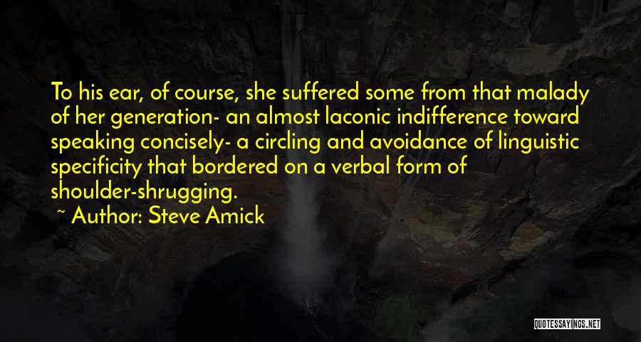 Circling Quotes By Steve Amick